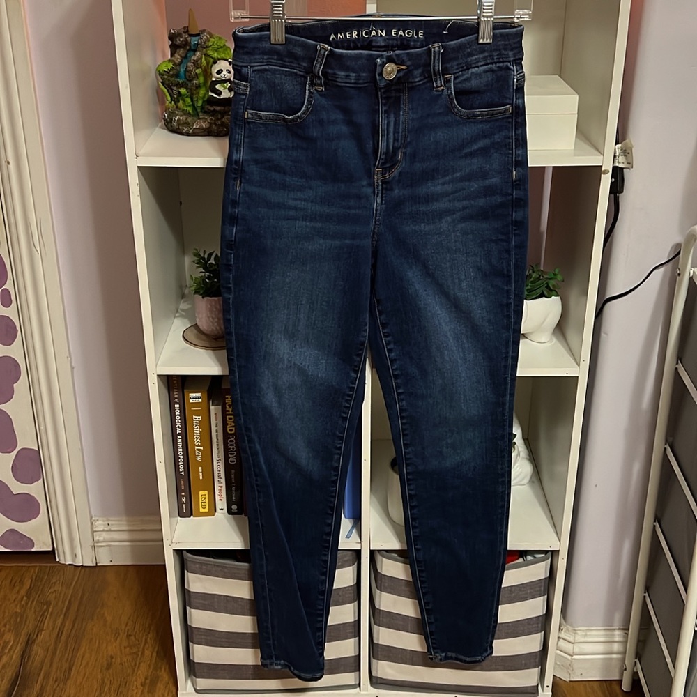 AEO curvy high rise jegging